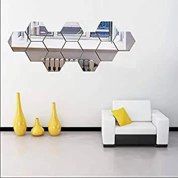 Hexagon Style Acrylic Mirror