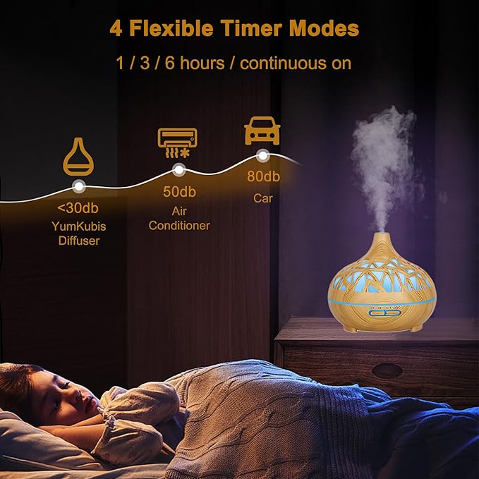 Wooden Design Aroma Diffuser